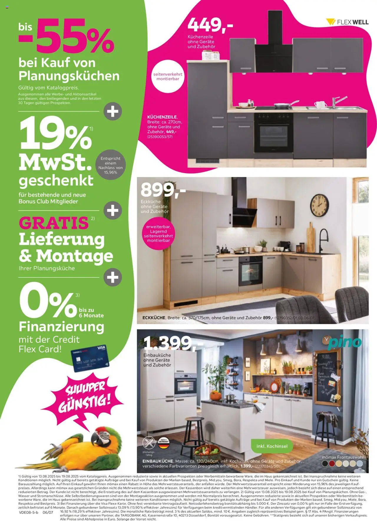 Mömax Prospekt 	 - gültig ab dem 11.08.2025 | Seite: 6 | Produkte: Einbauküche, Küchenzeile, Wasser