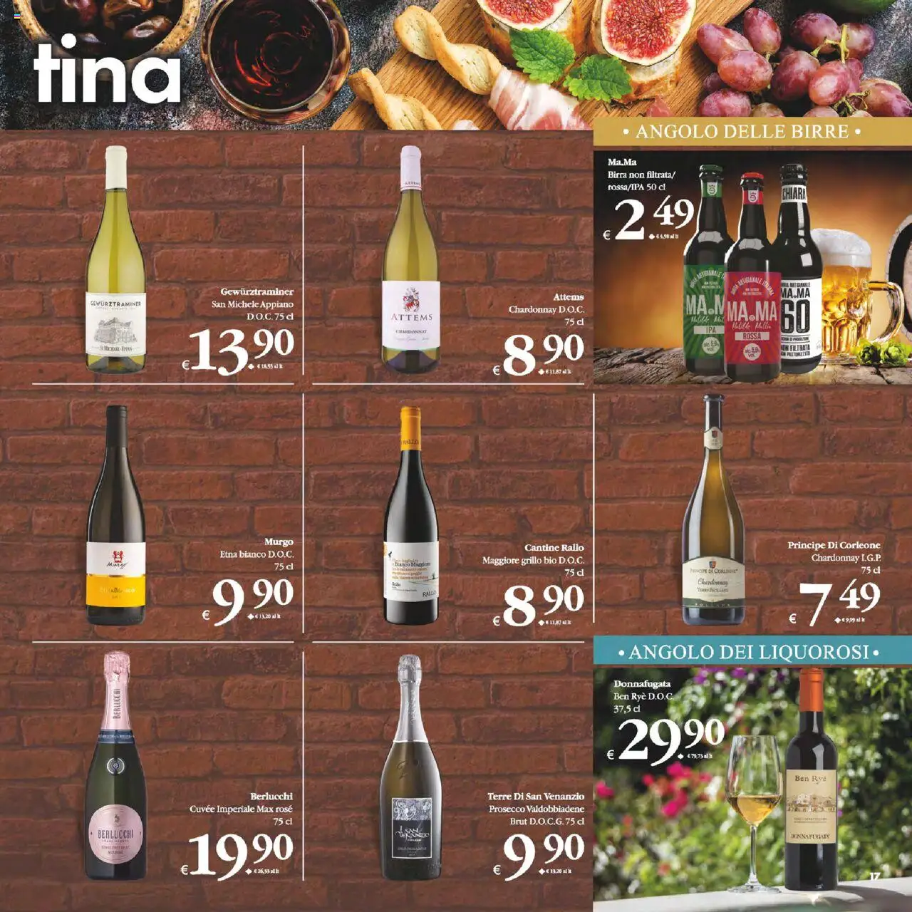 Volantino Decò del 22.08.2025 | Pagina: 17 | Prodotti: Birra, Prosecco