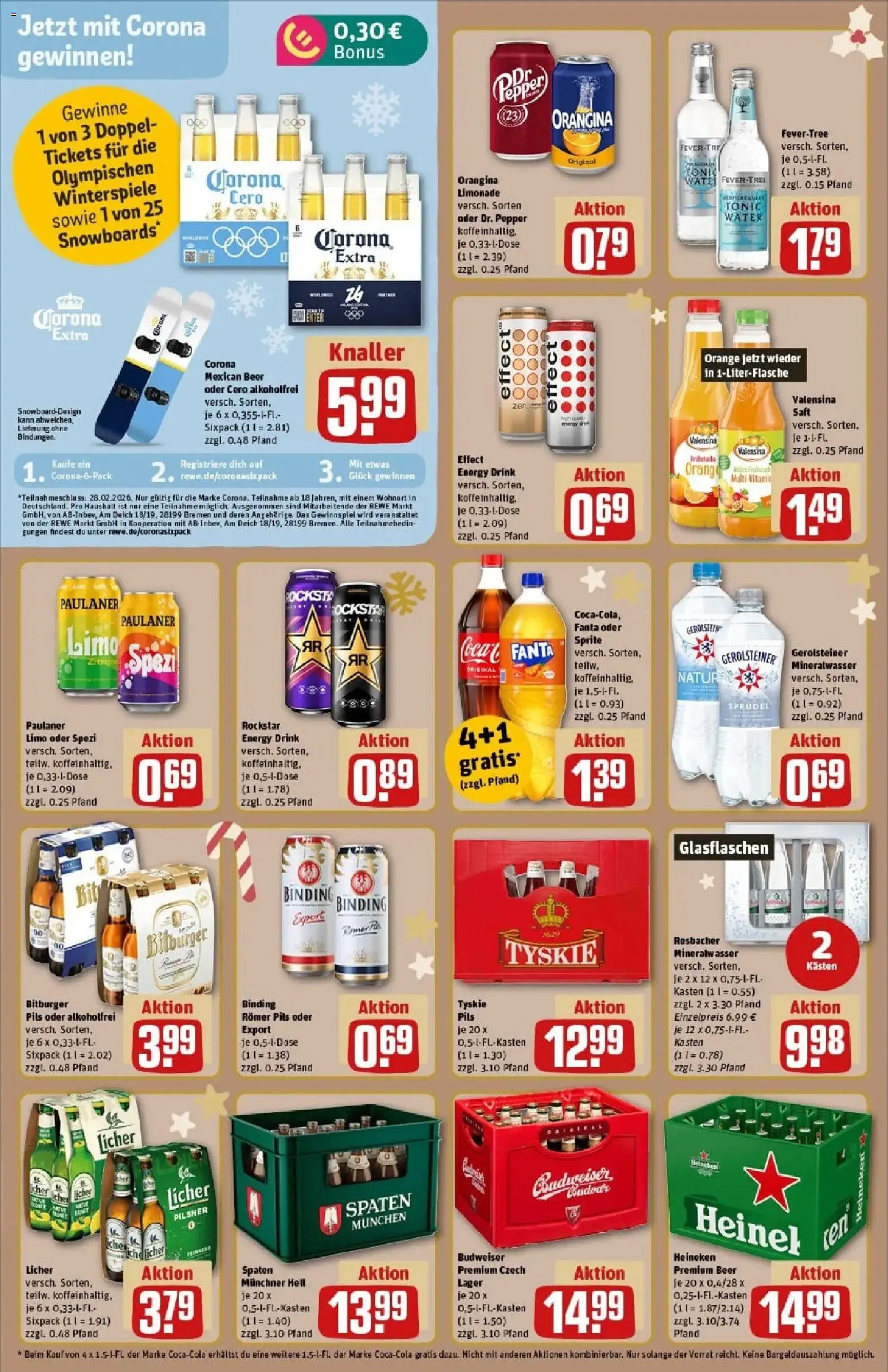 Rewe prospekt Sinntal / Sterbfritz	 – gültig ab 23.11.2025 | Seite: 18 | Produkte: Rockstar energy, Mixer, Sprite, Energy