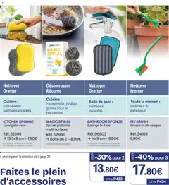 Stanhome - Prévisualisation de Stanhome catalogue valide à partir de 30.03.2026 | Page: 22 | Produits: Barbecue, Four, Eponge, Brosse