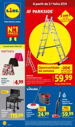Pré-visualização Lidl Novidades válido de 27.04.2026