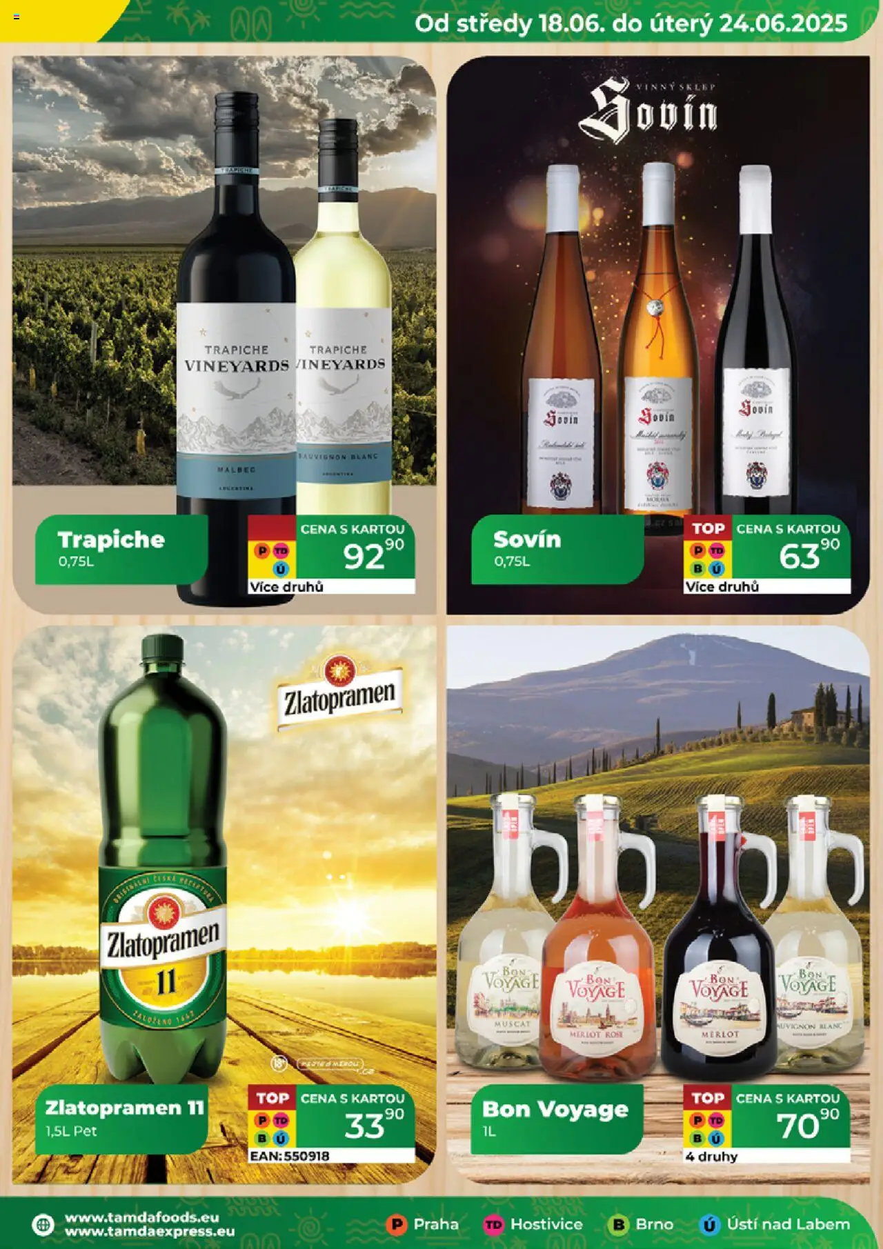 Tamda Foods leták od 18.06.2025 | Strana: 17 | Produkty: Zlatopramen, Merlot, Zlatopramen 11