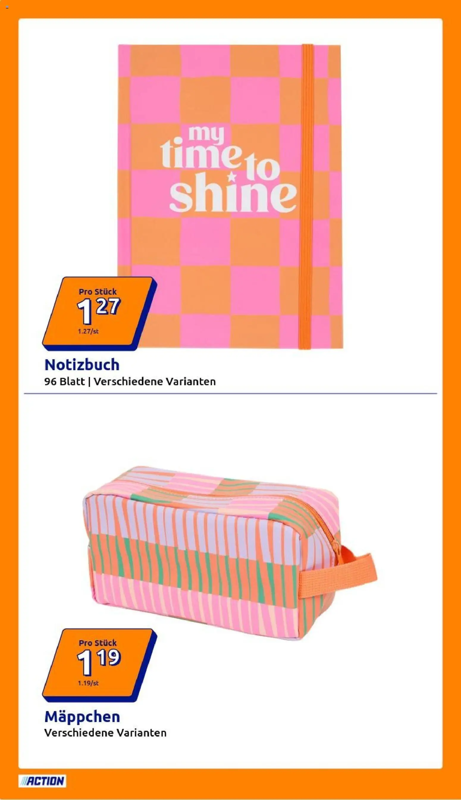 Action Prospekt – gültig ab 15.04.2026 | Seite: 22 | Produkte: Notizbuch