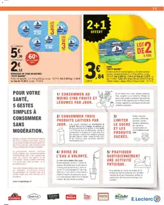 E.Leclerc - Prévisualisation de MORCEAUX DE THON AU NATUREL "PETIT NAVIRE", Morceaux de thon au naturel, poids net égoutté: 3 x 112 g (336 g). valide à partir de 14.04.2026 | Page: 11 | Produits: Poids, Mais, Tomates séchées, Pommes