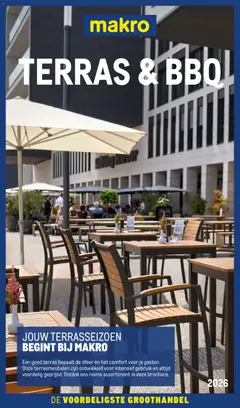 Makro folder - Terras & BBQ - Voorbeeld van een folder van Makro, geldig van 15.04.2026