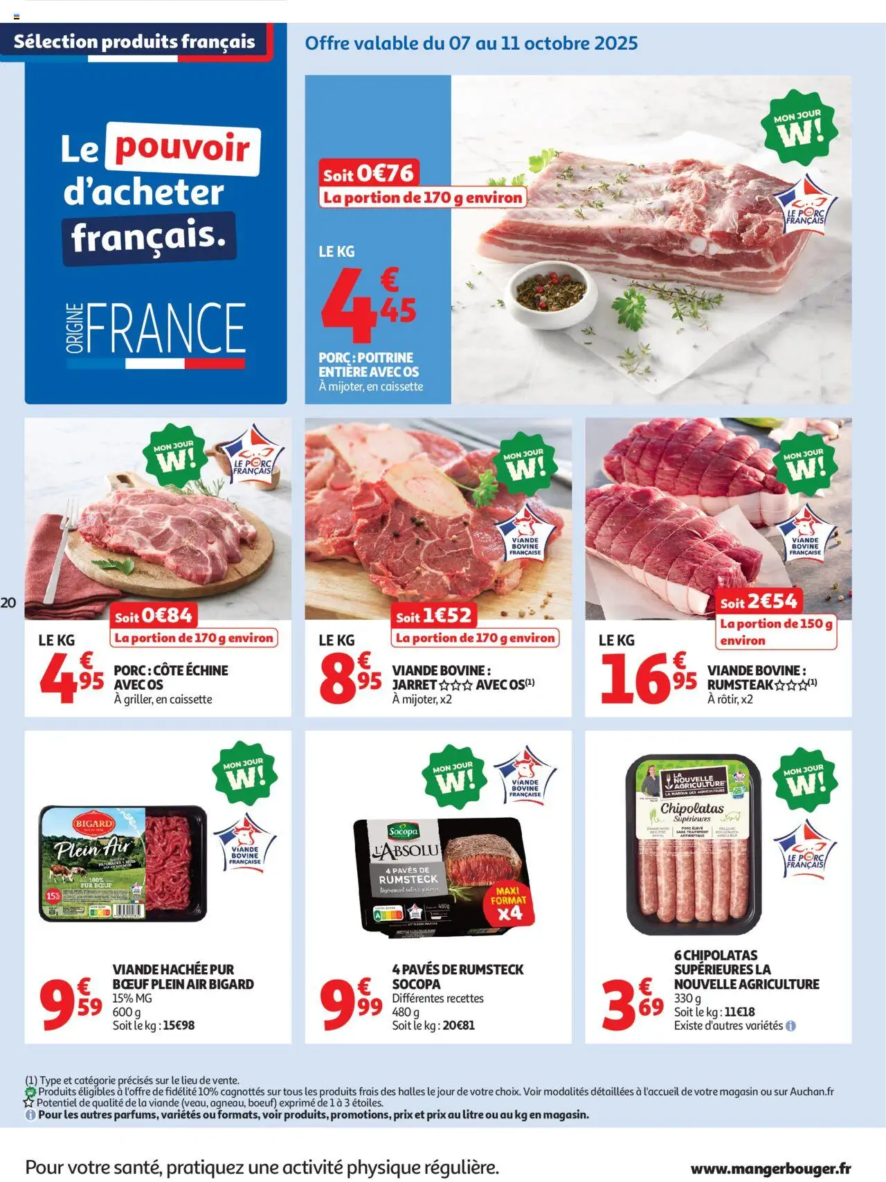 {H1} | Page: 20 | Produits: Rumsteak, Viande, Rumsteck, Viande bovine