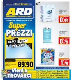 Anteprima del volantino ARD Discount Castelbuono catalogo valido a partire dal 13.11.2025