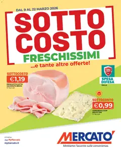 Anteprima del volantino Mercatò volantino valido a partire dal 09.03.2026