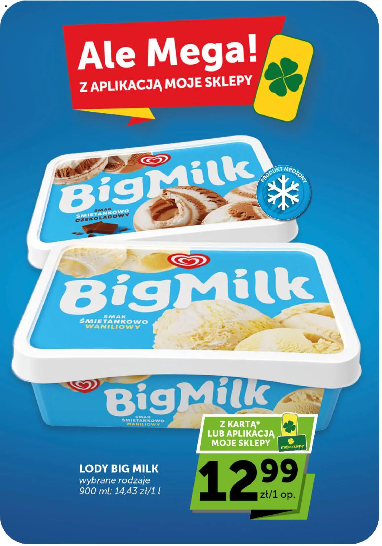 Euro Sklep gazetka - Minimarket od 30.04.2026 | Strona: 7 | Produkty: Big Milk, Lody