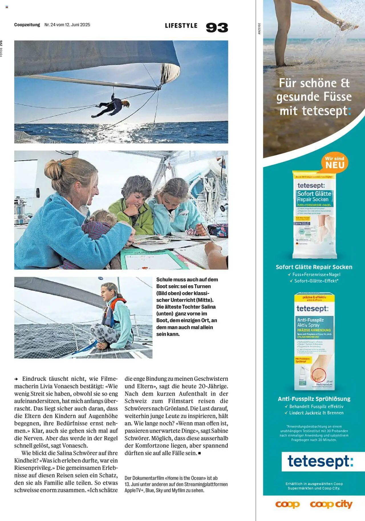 Coop - Magazin ab 12.06.2025 | Seite: 93 | Produkte: Socken