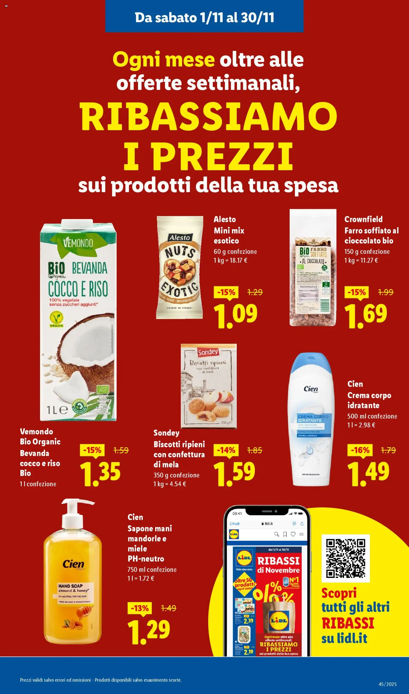 Volantino Lidl del 03.11.2025 | Pagina: 21