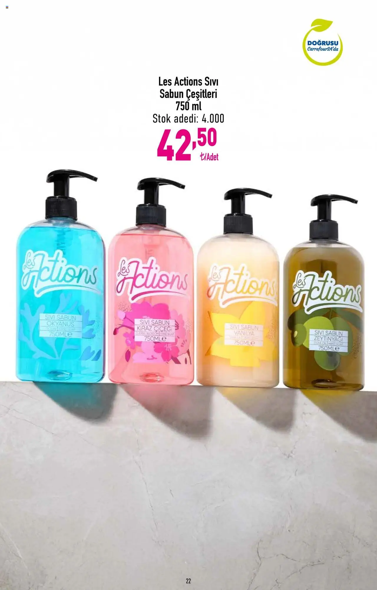 CarrefourSA Katalog - 01.08.2025 tarihinden itibaren geçerlidir | Sayfa: 22 | Ürünler: Sabun, Kiraz