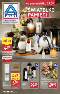 Pogląd oferty "Aldi Gazetka - Światełko pamięci" - ważna od 29.09.2025