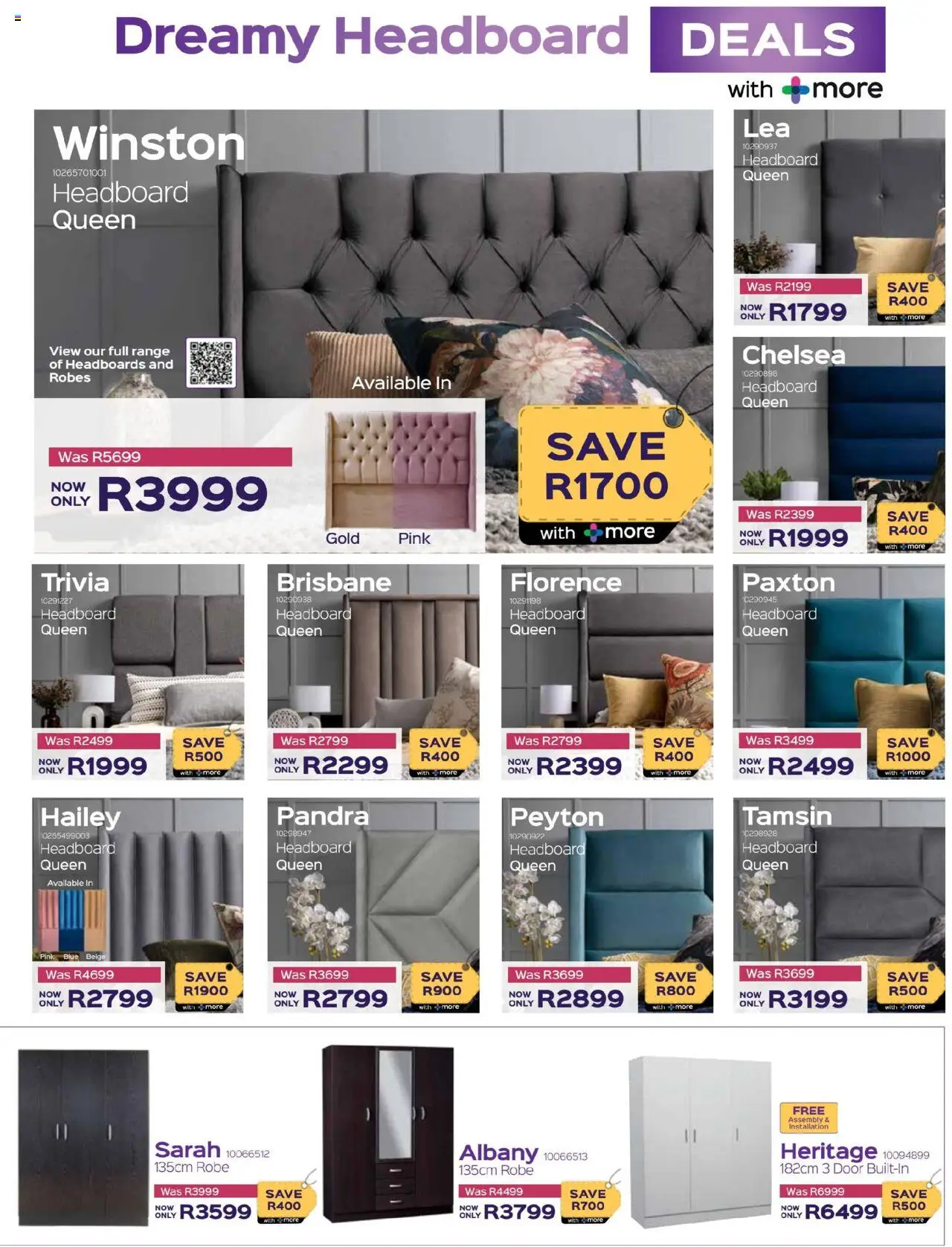 Sleepmasters Specials │ valid from 21.08.2025 | Page: 11 | Products: Headboard