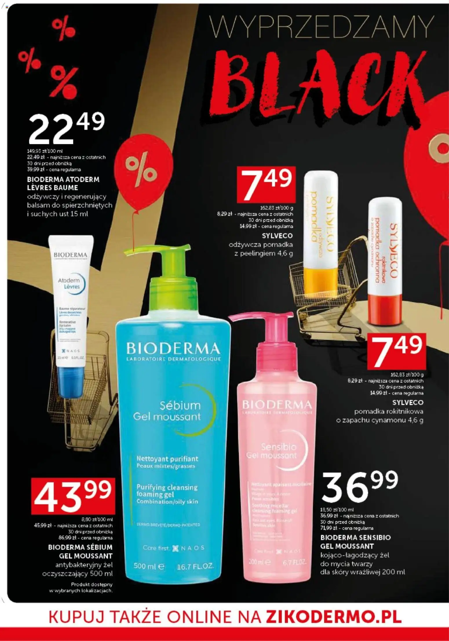 Ziko Black Friday od 30.10.2025 | Strona: 30 | Produkty: Żel antybakteryjny, Pomadka