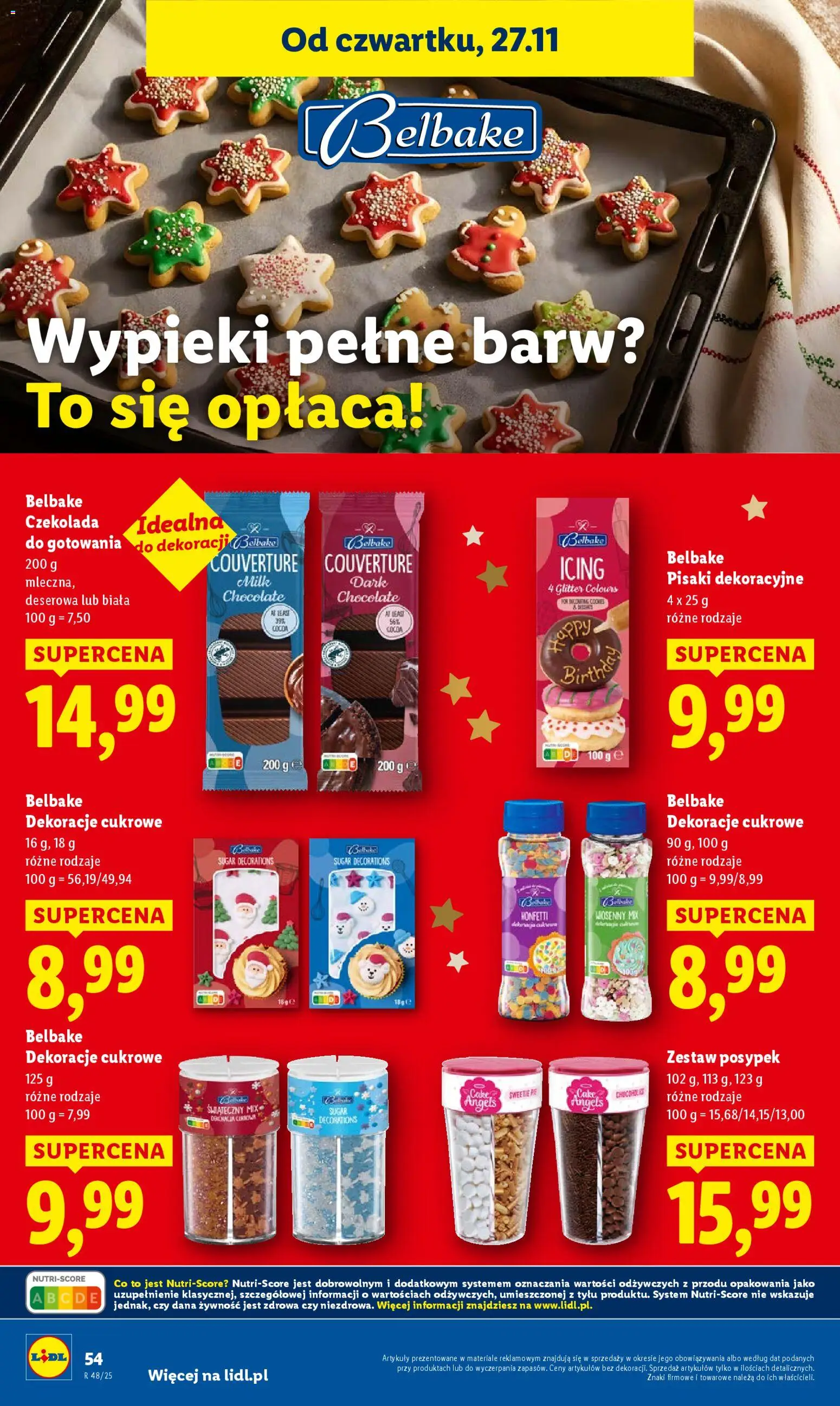 Lidl Black Friday od 27.11.2025 | Strona: 54 | Produkty: Czekolada