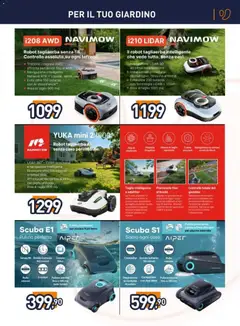 Anteprima del volantino Unieuro volantino Casalinghi valido a partire dal 27.03.2026 | Pagina: 9 | Prodotti: Rullo, Cavo, Navigazione, Batteria