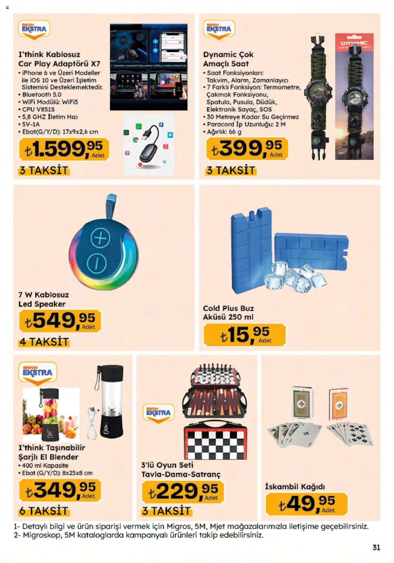 Migros Katalog - Migroskop - 26.06.2025 tarihinden itibaren geçerlidir | Sayfa: 117 | Ürünler: Blender, Iphone, Saat, Oyun