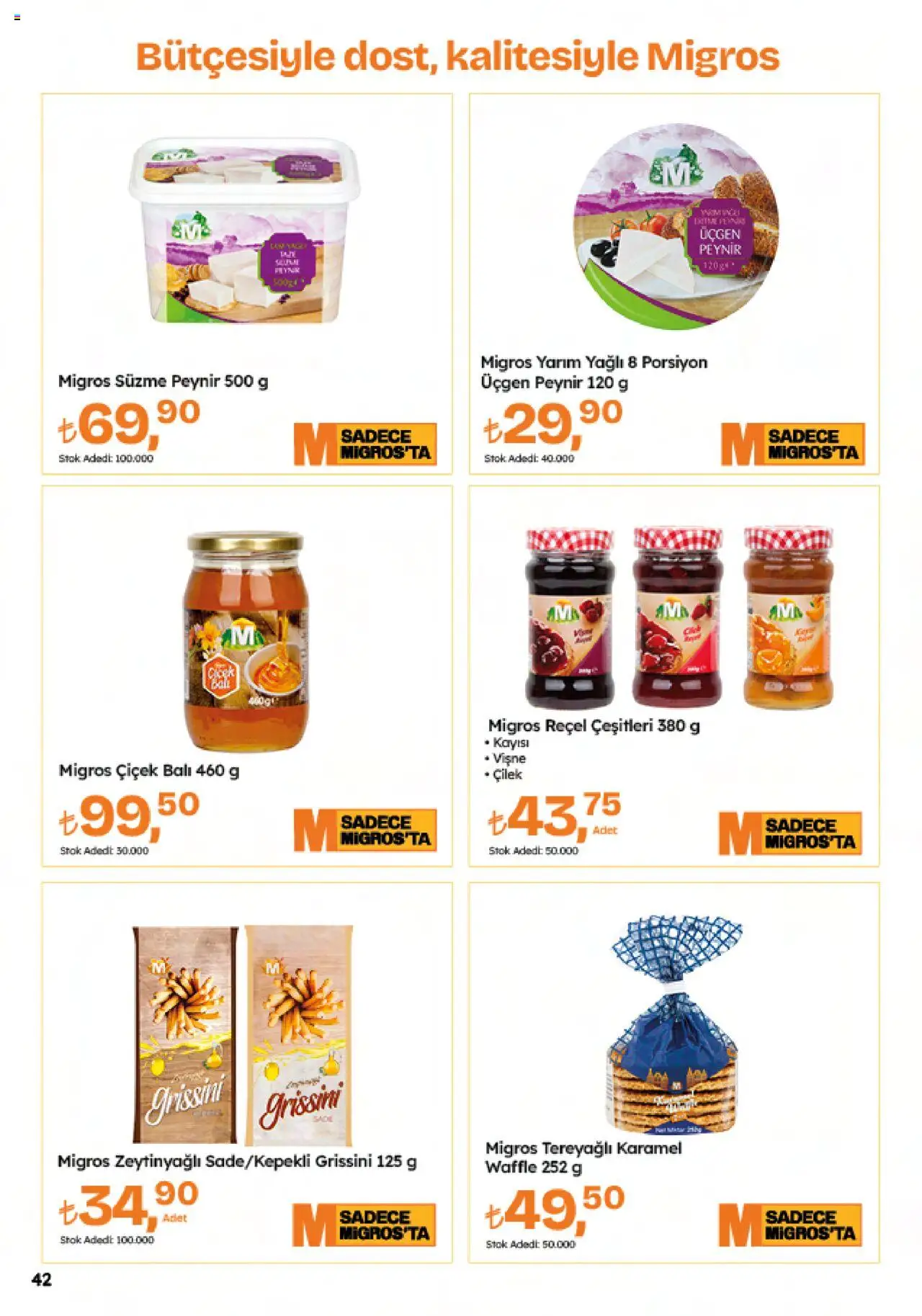 Migros Katalog - 5M Migroskop Dijital - 12.06.2025 tarihinden itibaren geçerlidir | Sayfa: 42 | Ürünler: Peynir, Çilek, Vişne, Kayısı