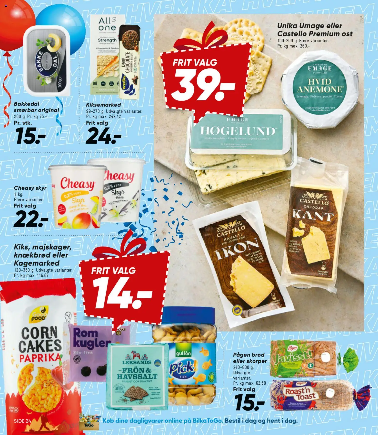 Bilka tilbudsavis – gyldig fra 30.01.2026 | Side: 28 | Produkter: Ost, Cheddar, Brød, Skyr