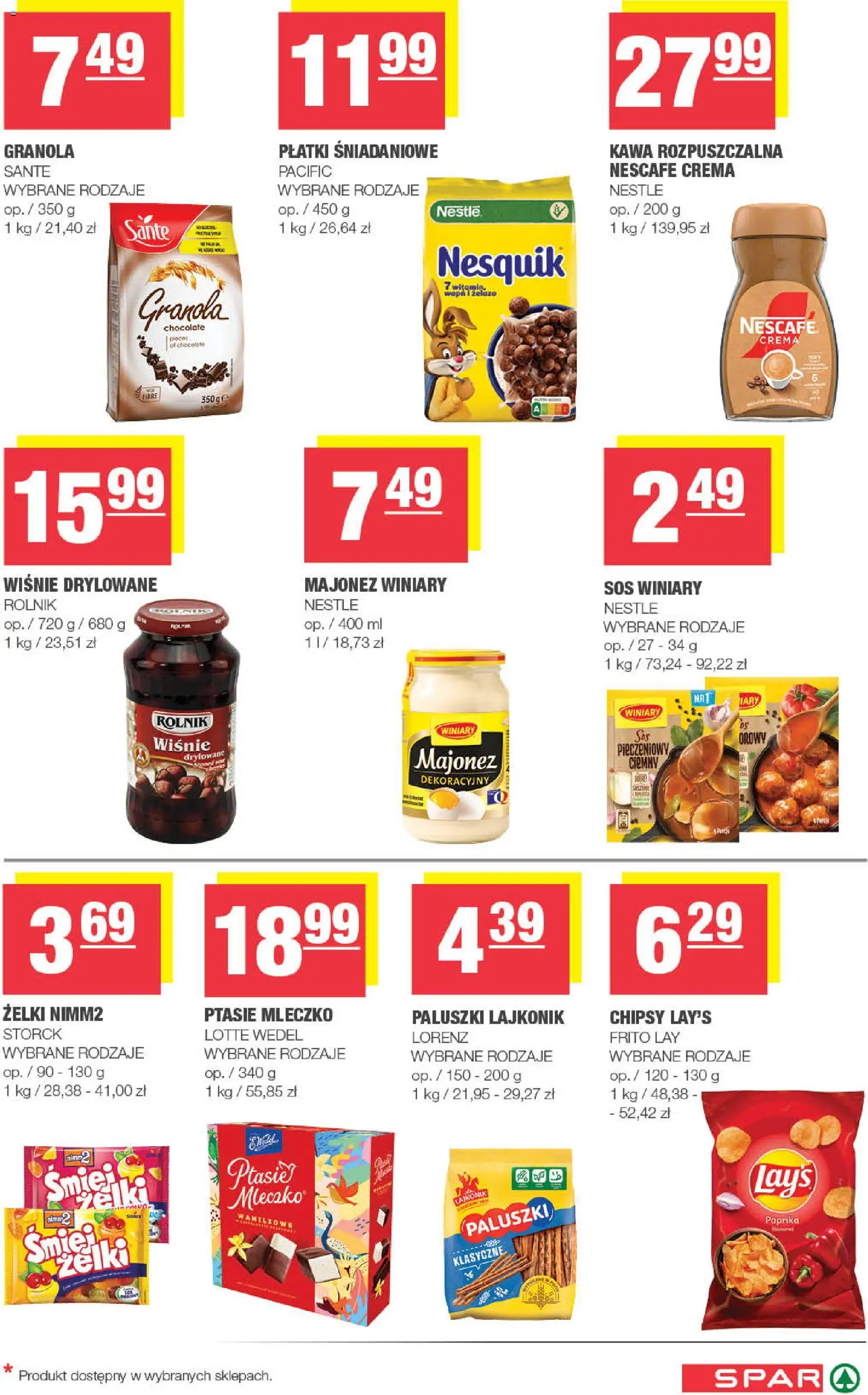 Spar Gazetka od 19.11.2025 | Strona: 5 | Produkty: Granola, Żelazo, Płatki śniadaniowe, Kawa