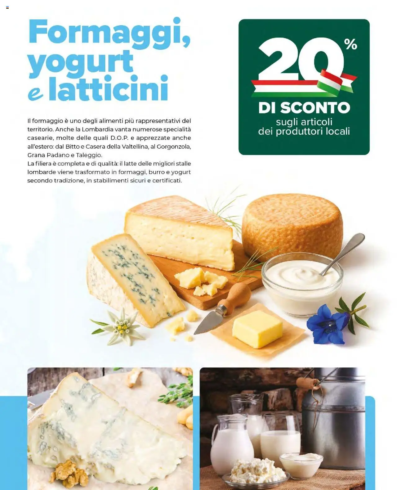 Volantino COOP del 08.09.2025 | Pagina: 18 | Prodotti: Yogurt, Latte, Formaggio, Grana Padano
