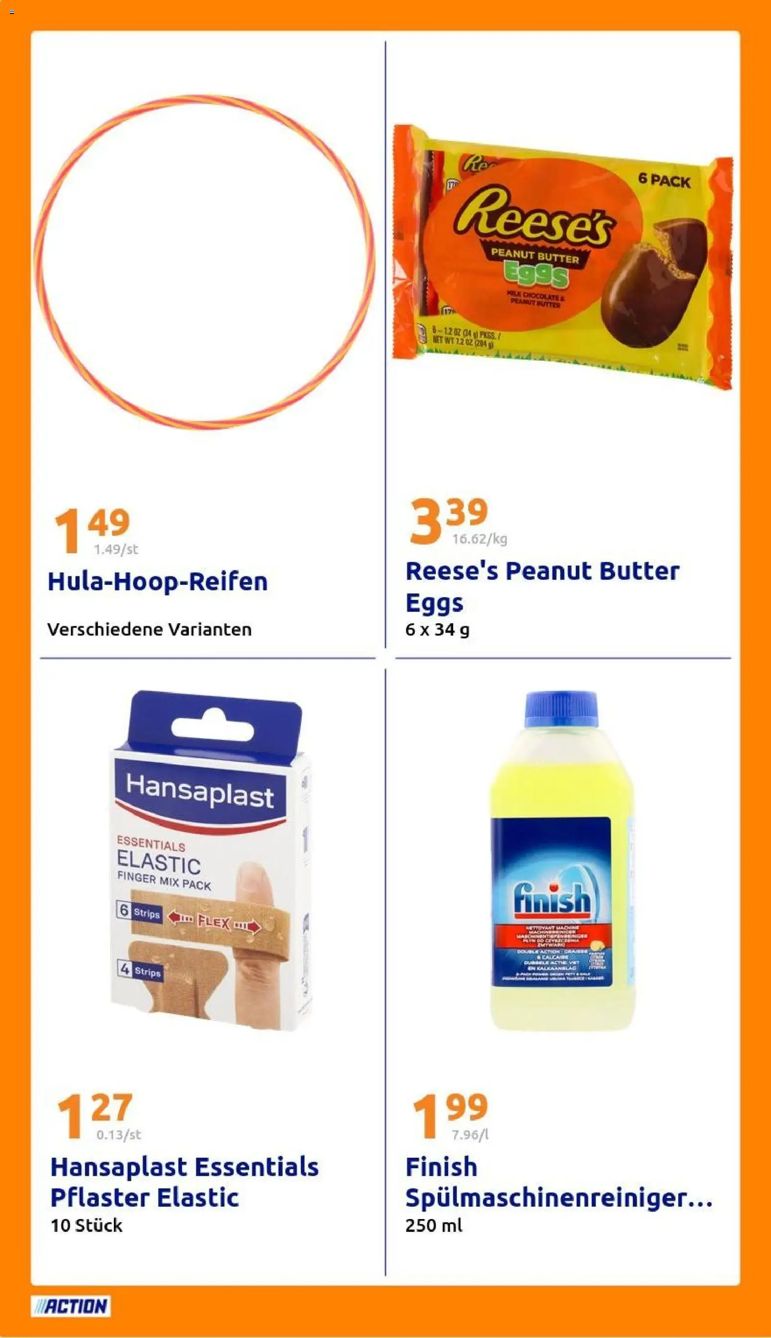 Action Prospekt – gültig ab 25.03.2026 | Seite: 24 | Produkte: Butter, Finish, Spülmaschinenreiniger