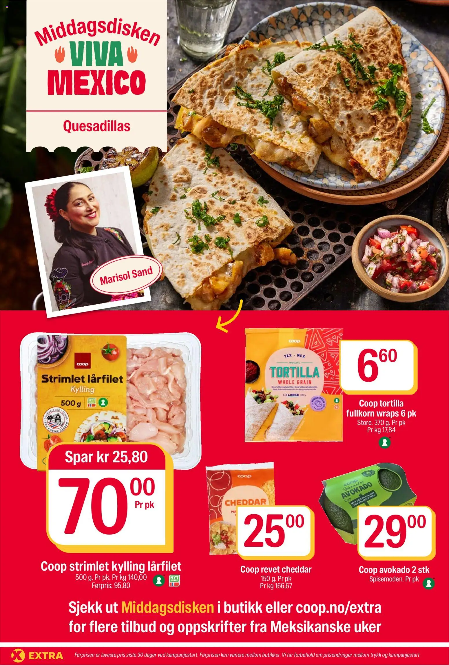 {H1} | Side: 5 | Produkter: Kylling, Avokado, Cheddar