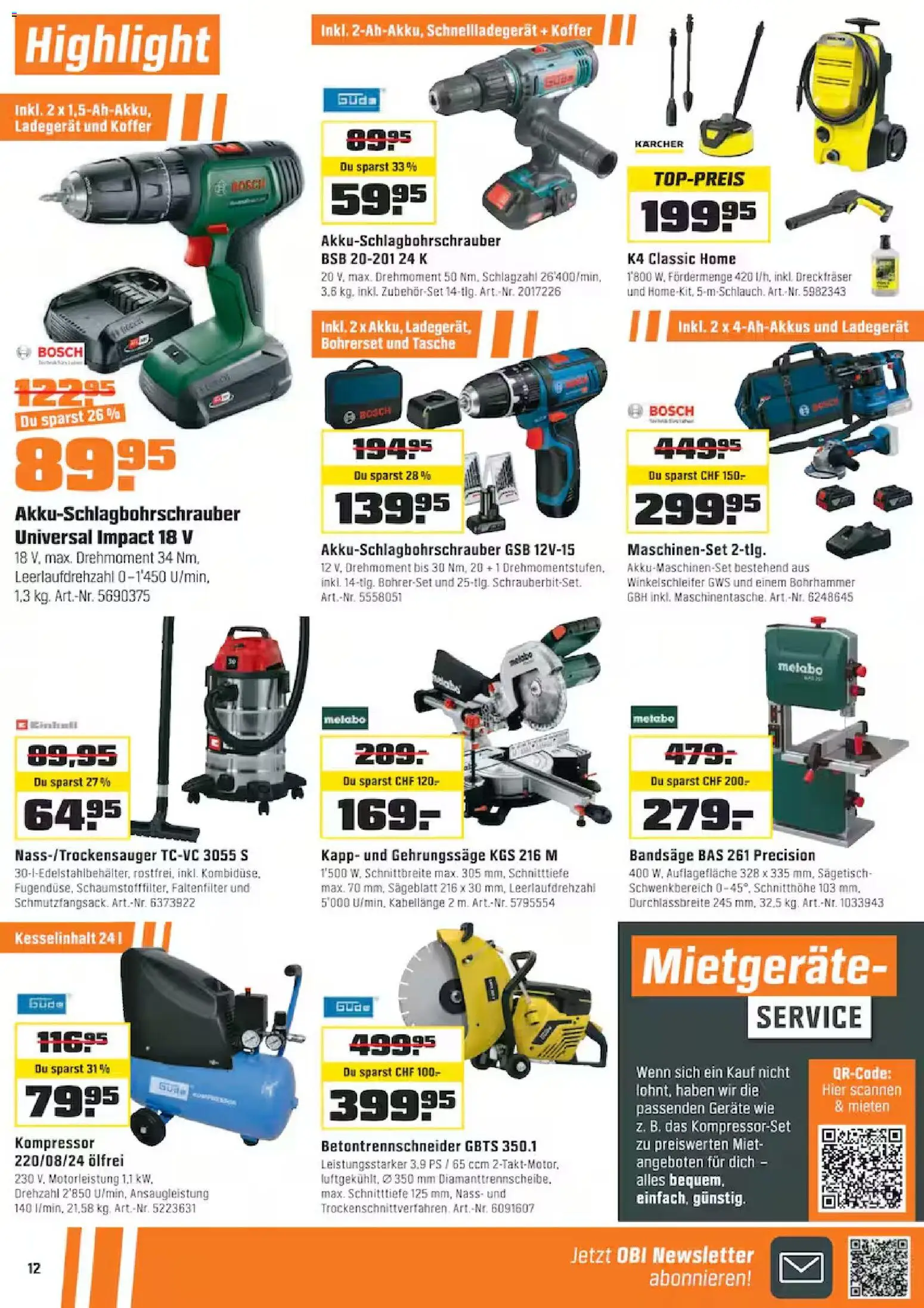 OBI aktionen – gültig ab 01.04.2026 | Seite: 12