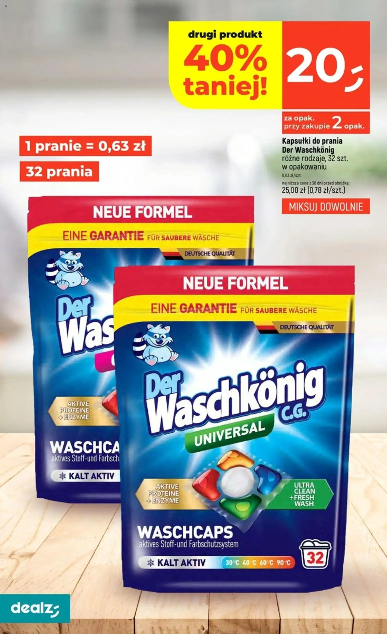 Dealz Gazetka od 30.10.2025 | Strona: 30 | Produkty: Kapsułki do prania