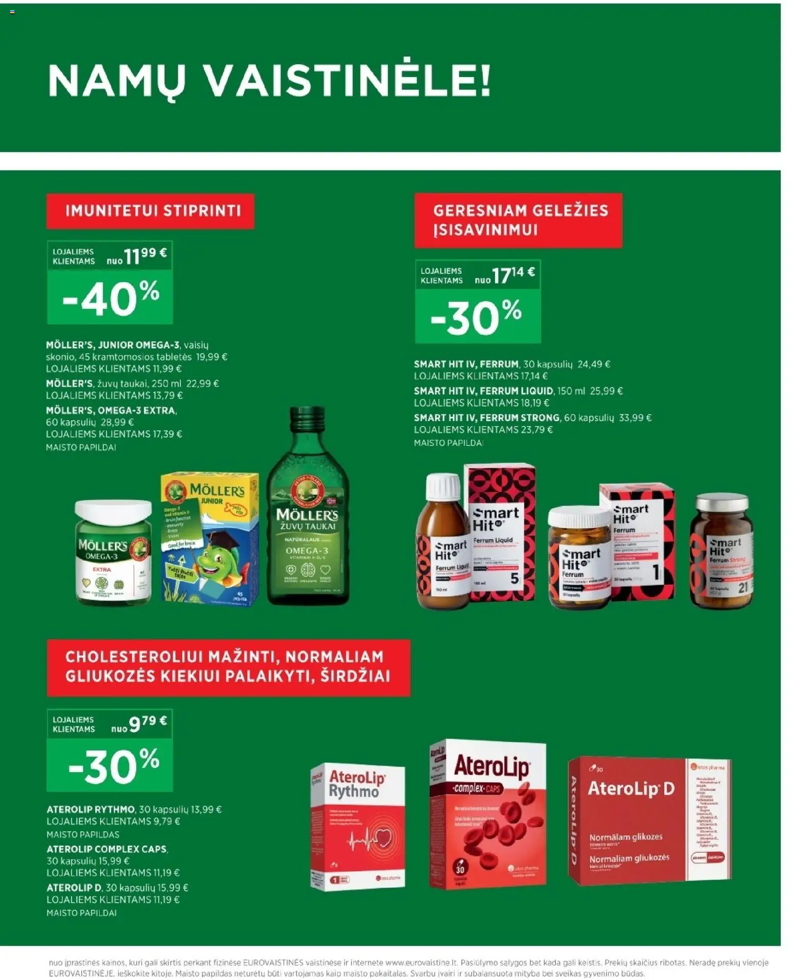 EUROVAISTINĖ akcijos nuo 01.11.2025 | Puslapis: 9