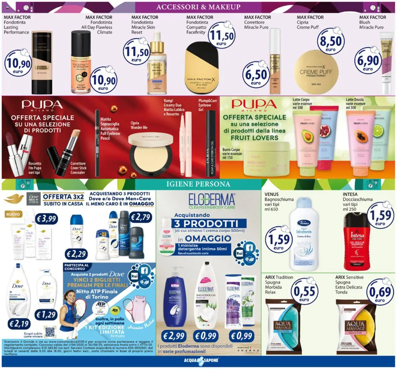 Volantino Acqua e Sapone del 11.08.2025 | Pagina: 5 | Prodotti: Balsamo, Crema, Intimo, Burro