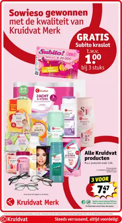 Kruidvat folder week 17 - Voorbeeld van een folder van Kruidvat, geldig van 21.04.2026 | Pagina: 3