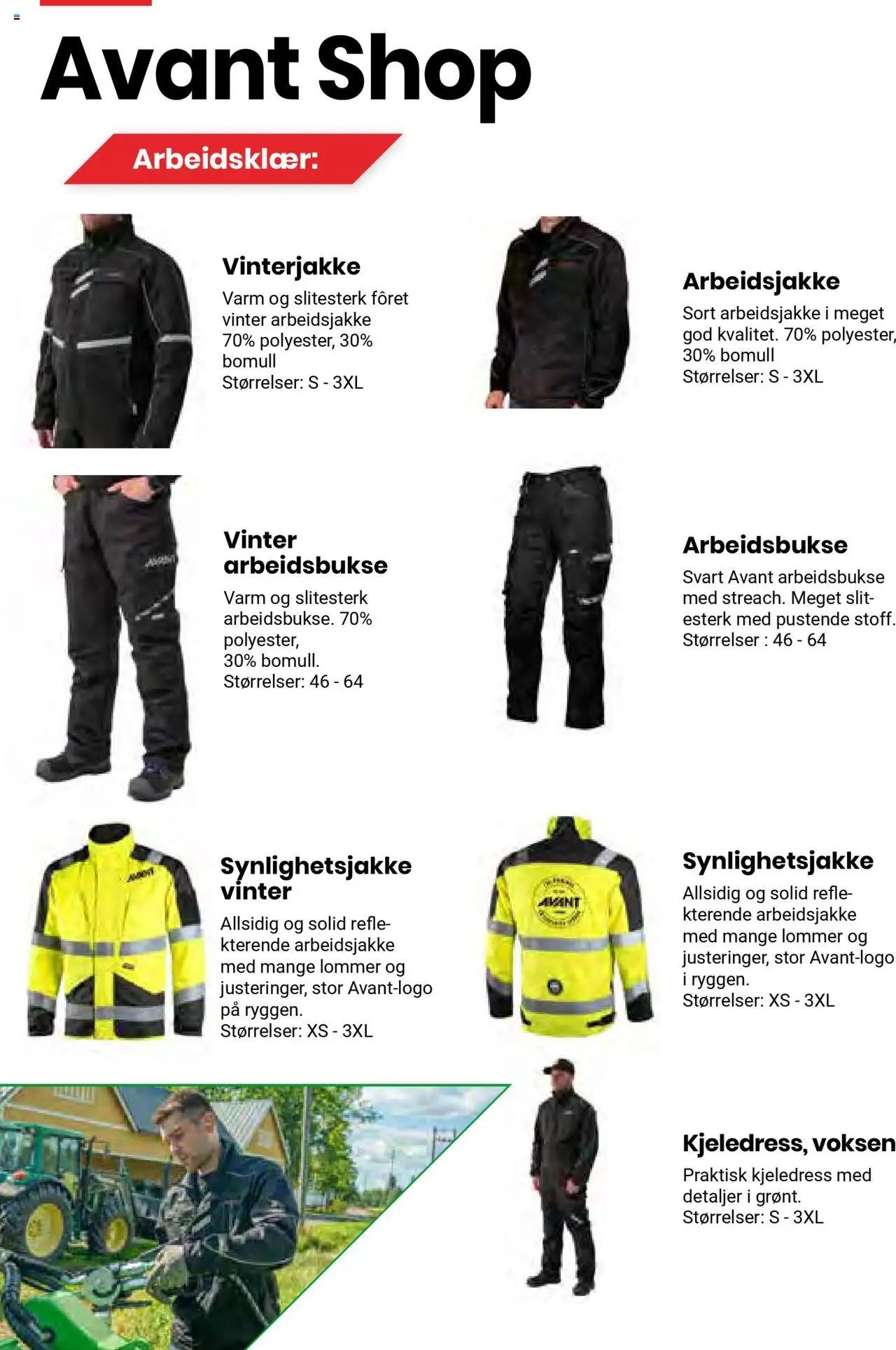 | Side: 200 | Produkter: Nuisette, Arbeidsklær, Vinterjakke