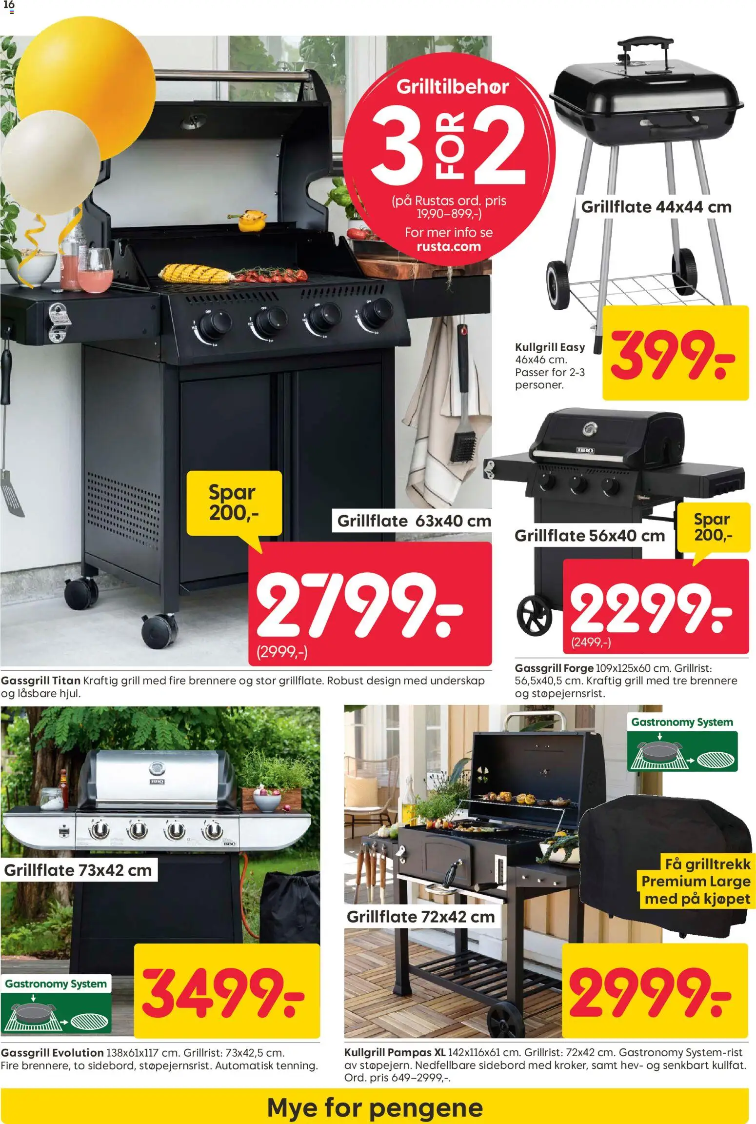 {H1} | Side: 16 | Produkter: Grill, Sidebord