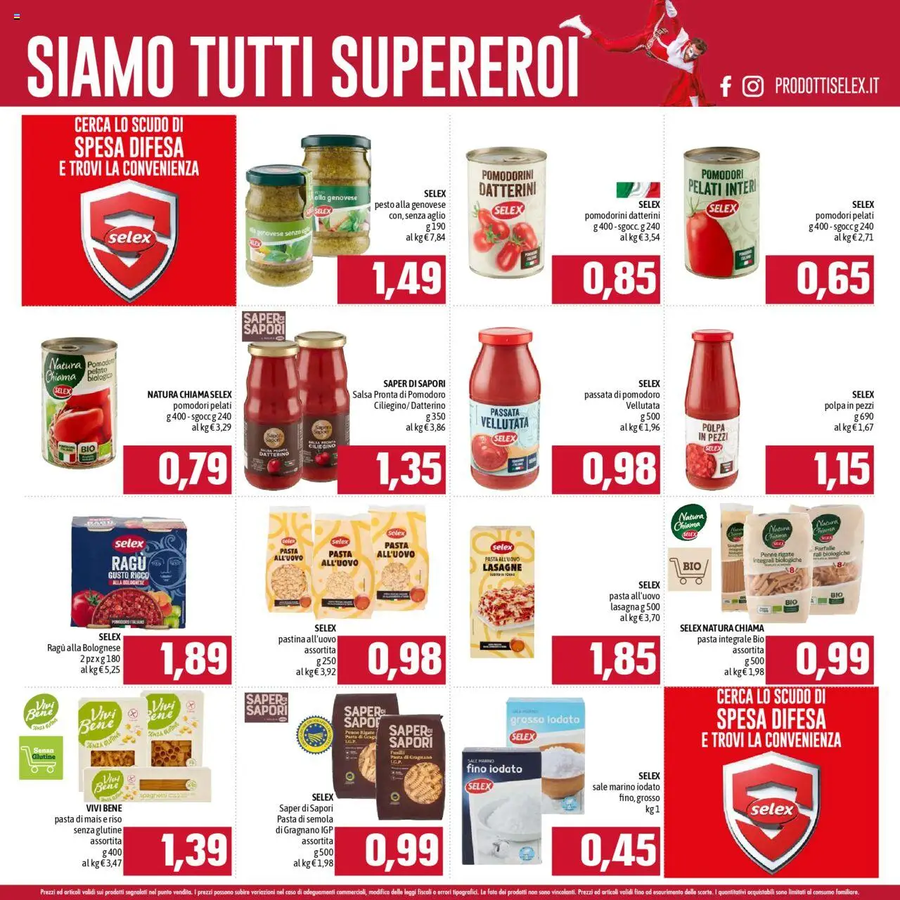 Volantino Emisfero del 01.09.2025 | Pagina: 7 | Prodotti: Pomodorini, Salsa, Aglio, Pesto