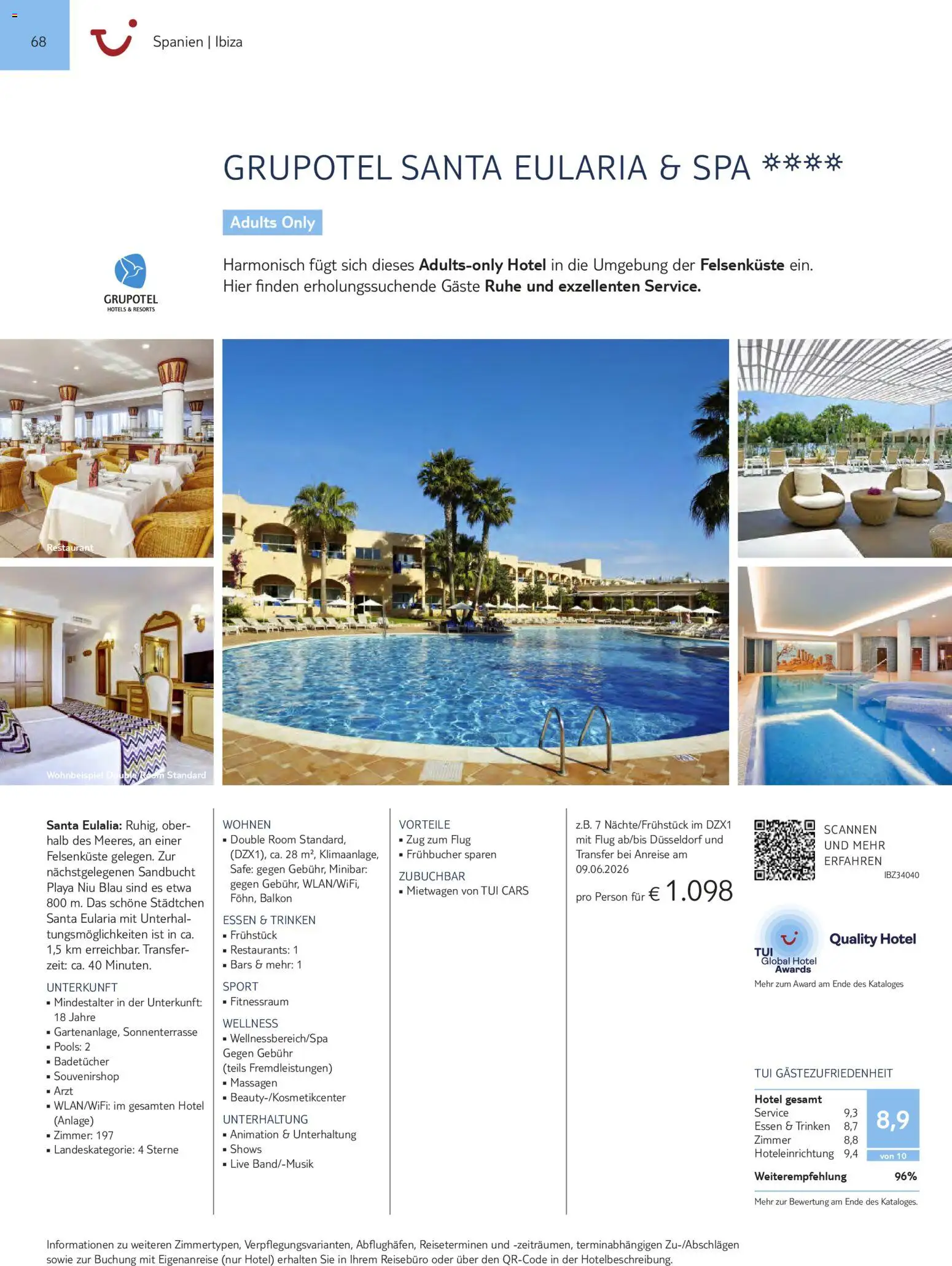 Aida  Südeuropa & Nordafrika 2026/27 – gültig ab 01.01.2026 | Seite: 68