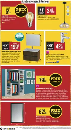 Bricorama - Prévisualisation de Bricorama catalogue valide à partir de 08.04.2026 | Page: 10 | Produits: Meuble, Base, Porcelaine, Lavabo