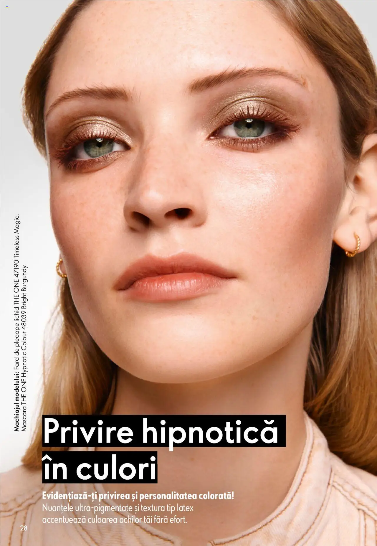 Noul catalog Oriflame – valabil de la 01.10.2025 | Pagină: 28 | Produse: Mascara, Fard de pleoape