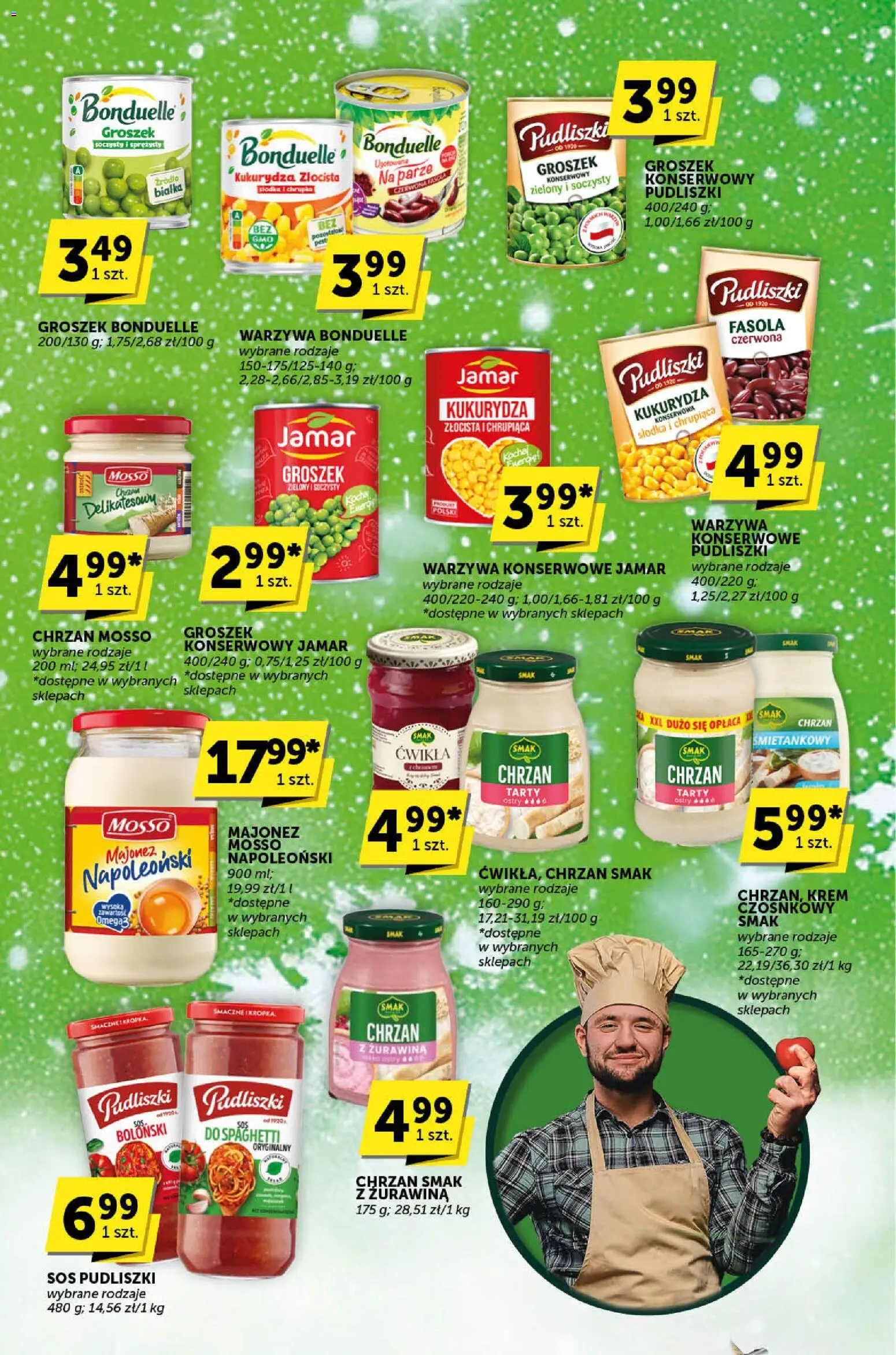 Groszek Gazetka - Katalog od 27.11.2025 | Strona: 17 | Produkty: Kukurydza, Żurawina, Krem, Warzywa