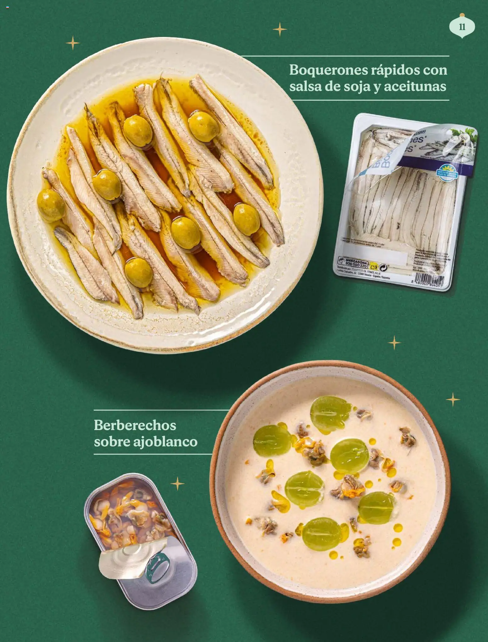 Catálogo Mercadona - Navidad 2025 │ válido desde el 02.12.2025 | Página: 11 | Productos: Berberechos