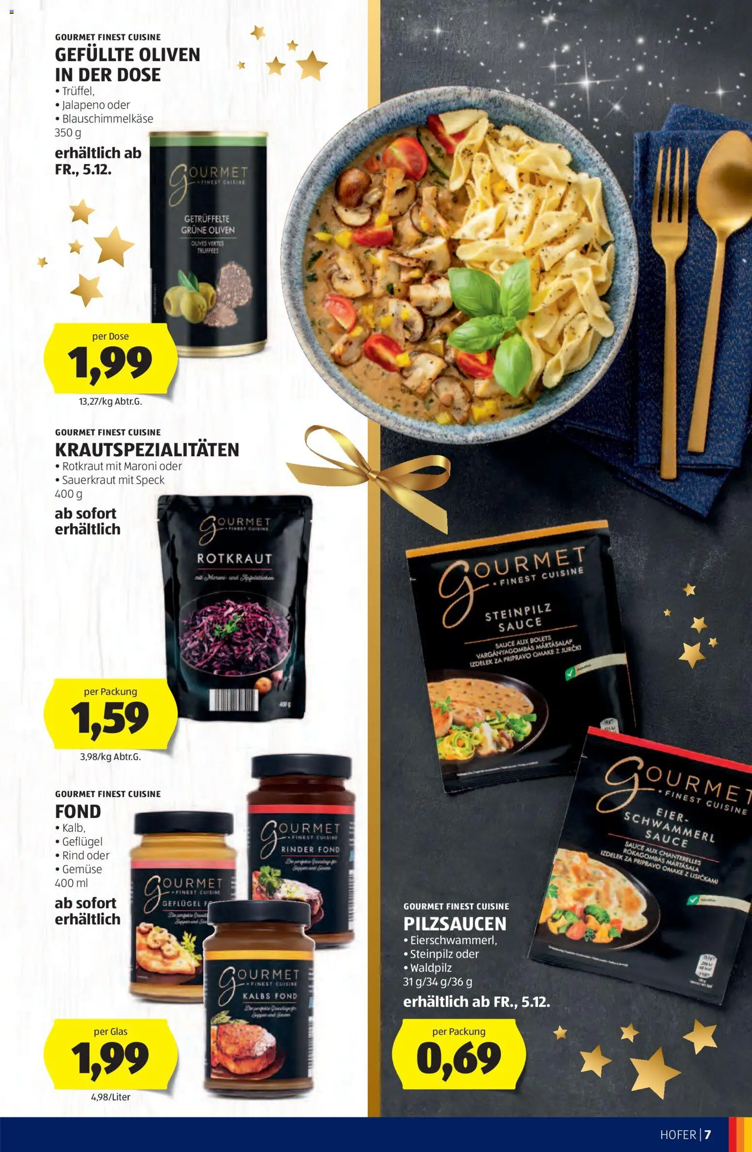 Hofer Weihnachtskatalog gültig ab 05.11.2025 | Seite: 7 | Produkte: Gemüse, Szeder, Eier