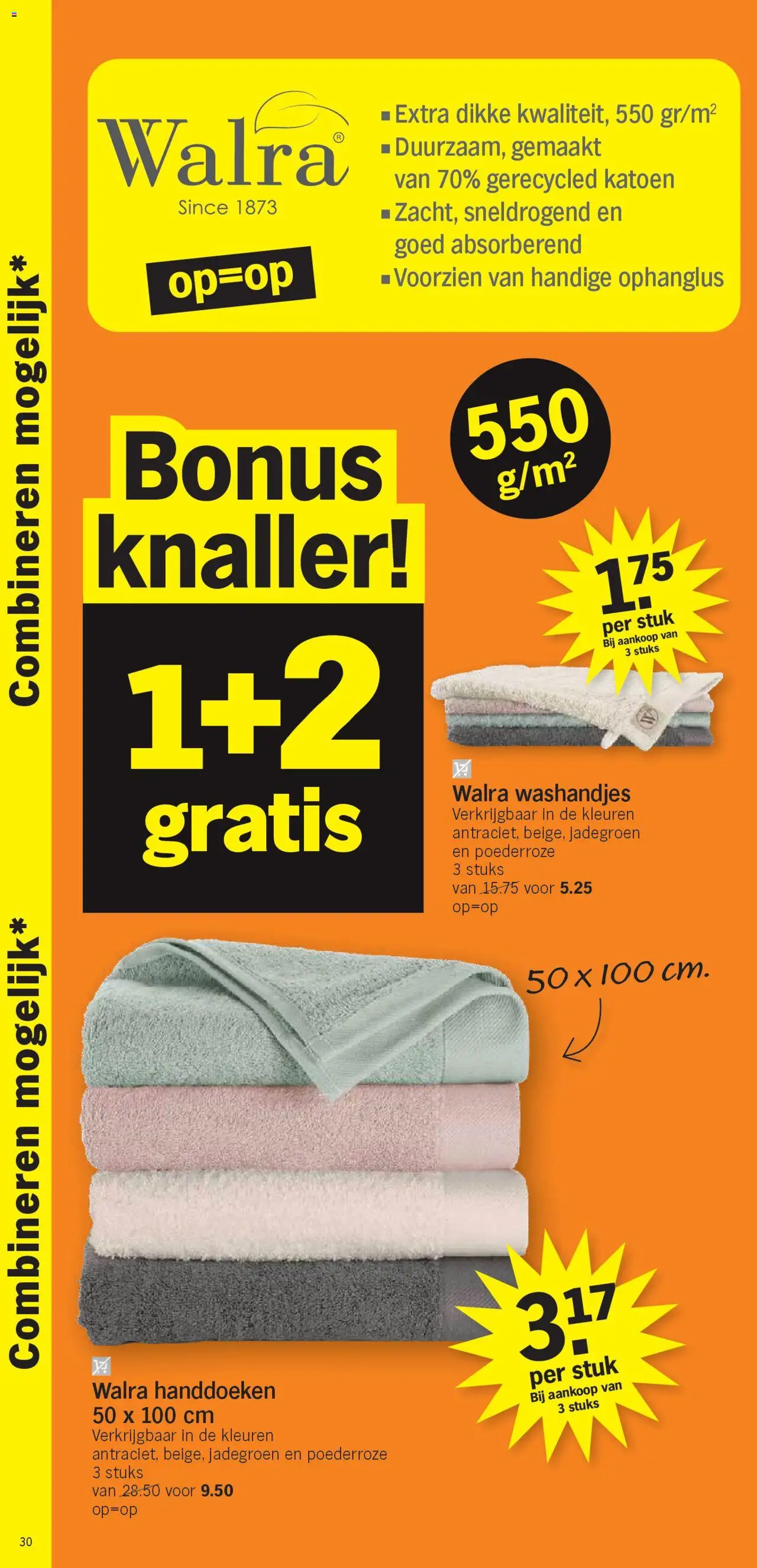  | Pagina: 30 | Producten: Handdoeken