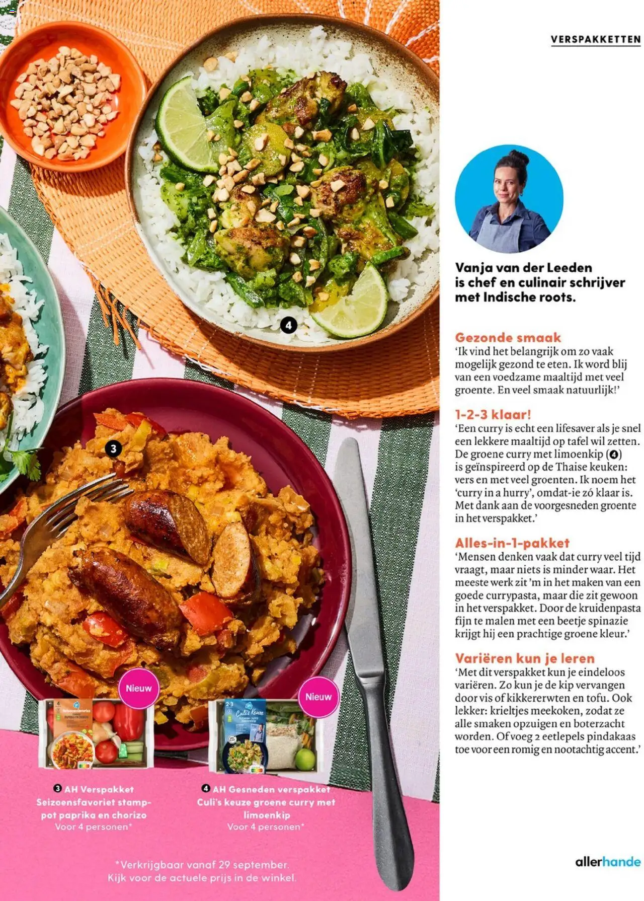 {H1} | Pagina: 59 | Producten: Spinazie, Pot, Kész piskótalap, Kip