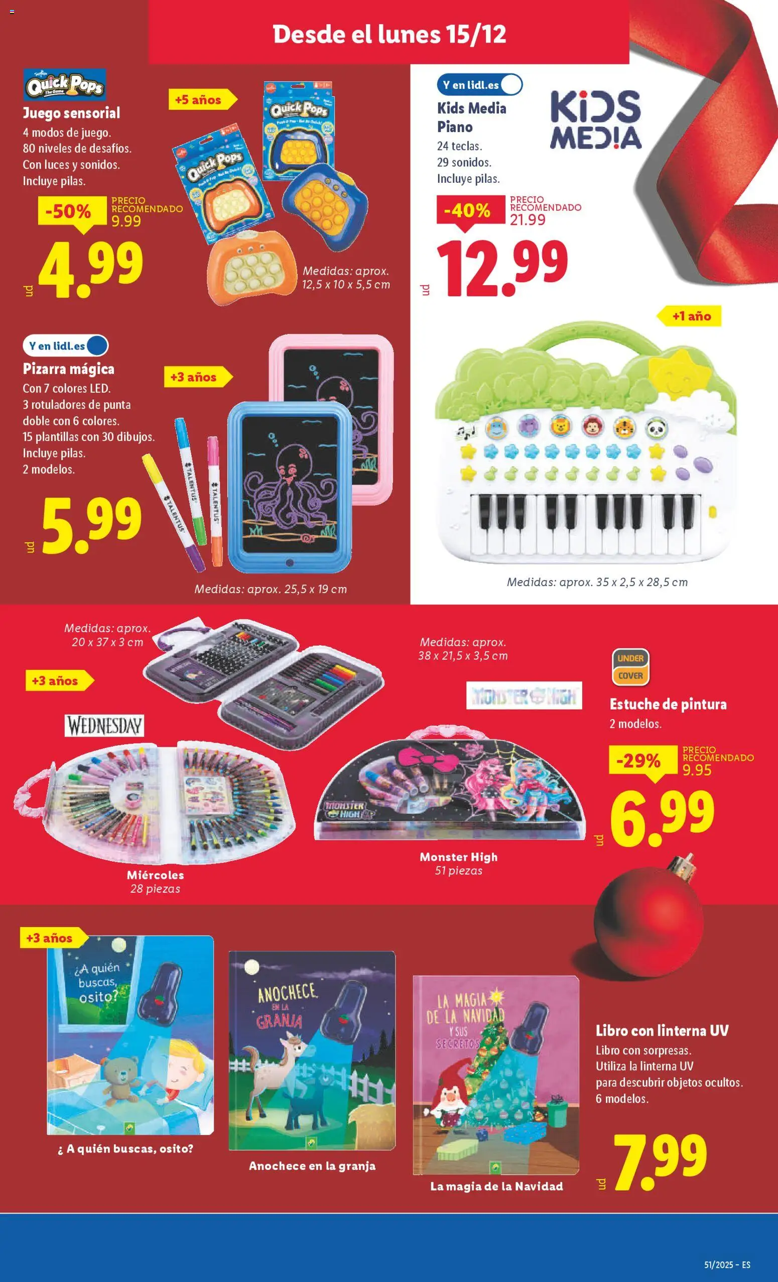 Lidl folleto de bazar │ válido desde el 15.12.2025 | Página: 23