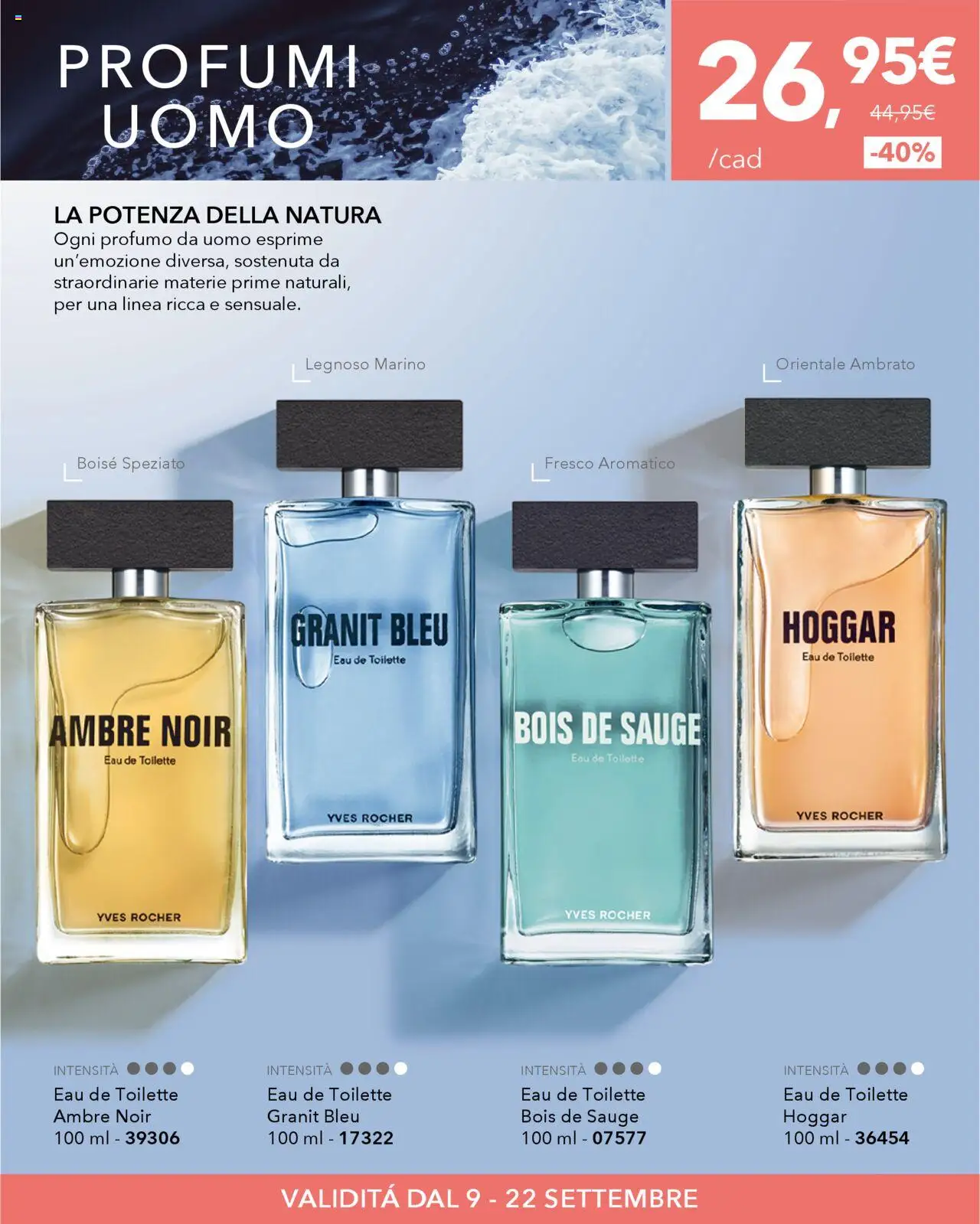 Volantino Yves Rocher del 09.09.2025 | Pagina: 6 | Prodotti: Profumo