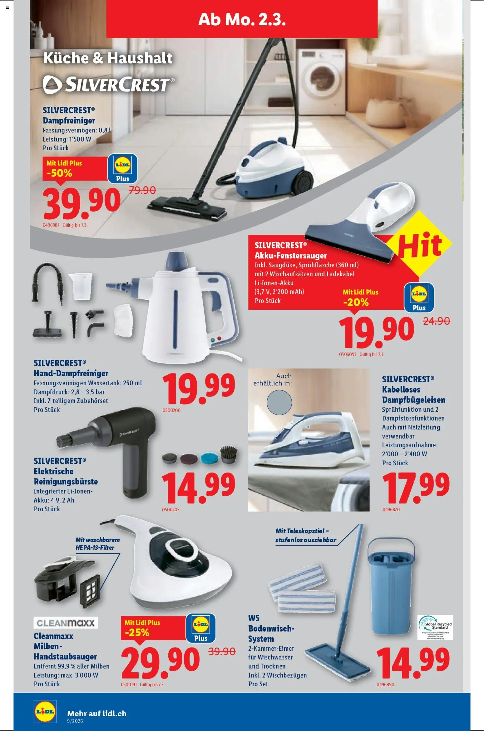 Lidl Aktionen – gültig ab 26.02.2026 | Seite: 40 | Produkte: Ladekabel