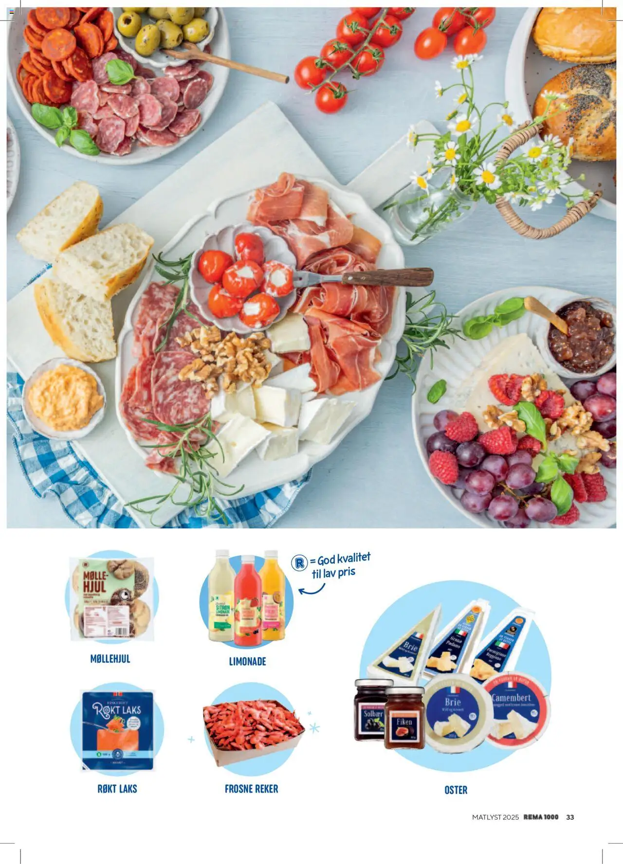  | Side: 33 | Produkter: Pencil, Brie, Solbær, Combină frigorifică