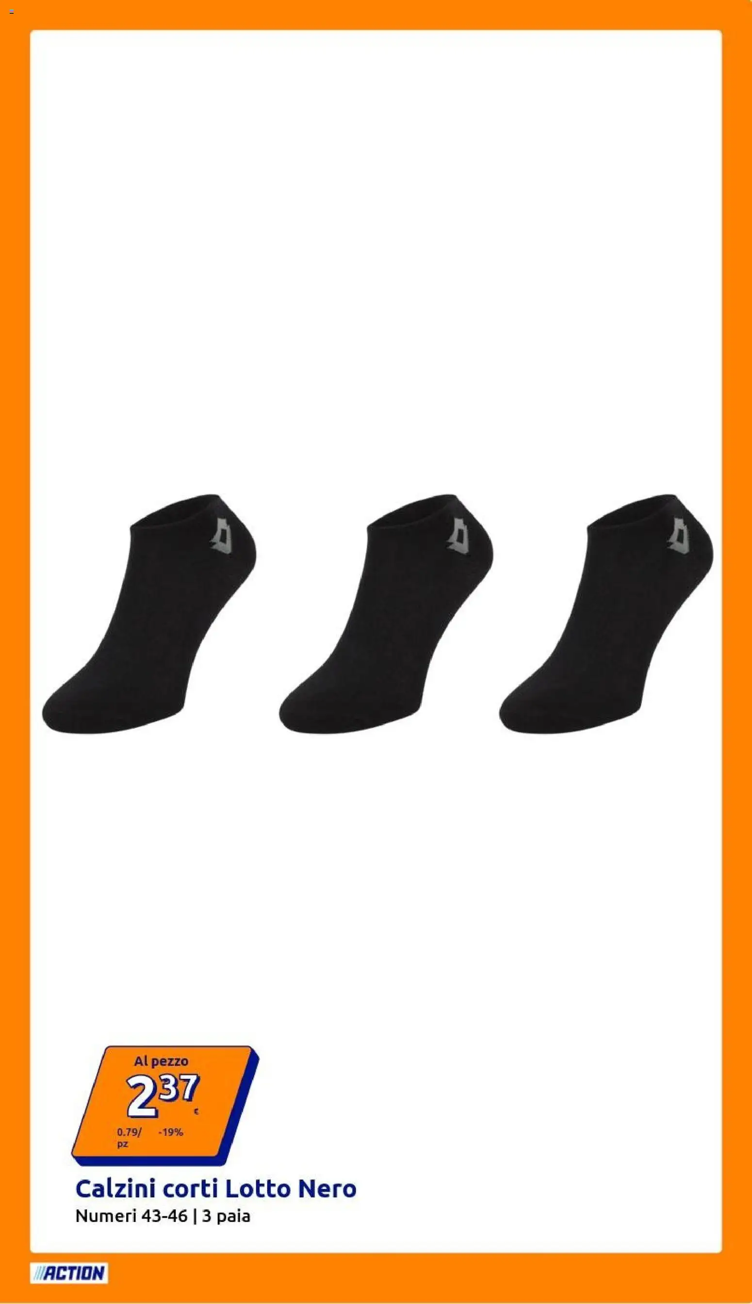 Volantino Action del 04.03.2026 | Pagina: 3 | Prodotti: Calzini