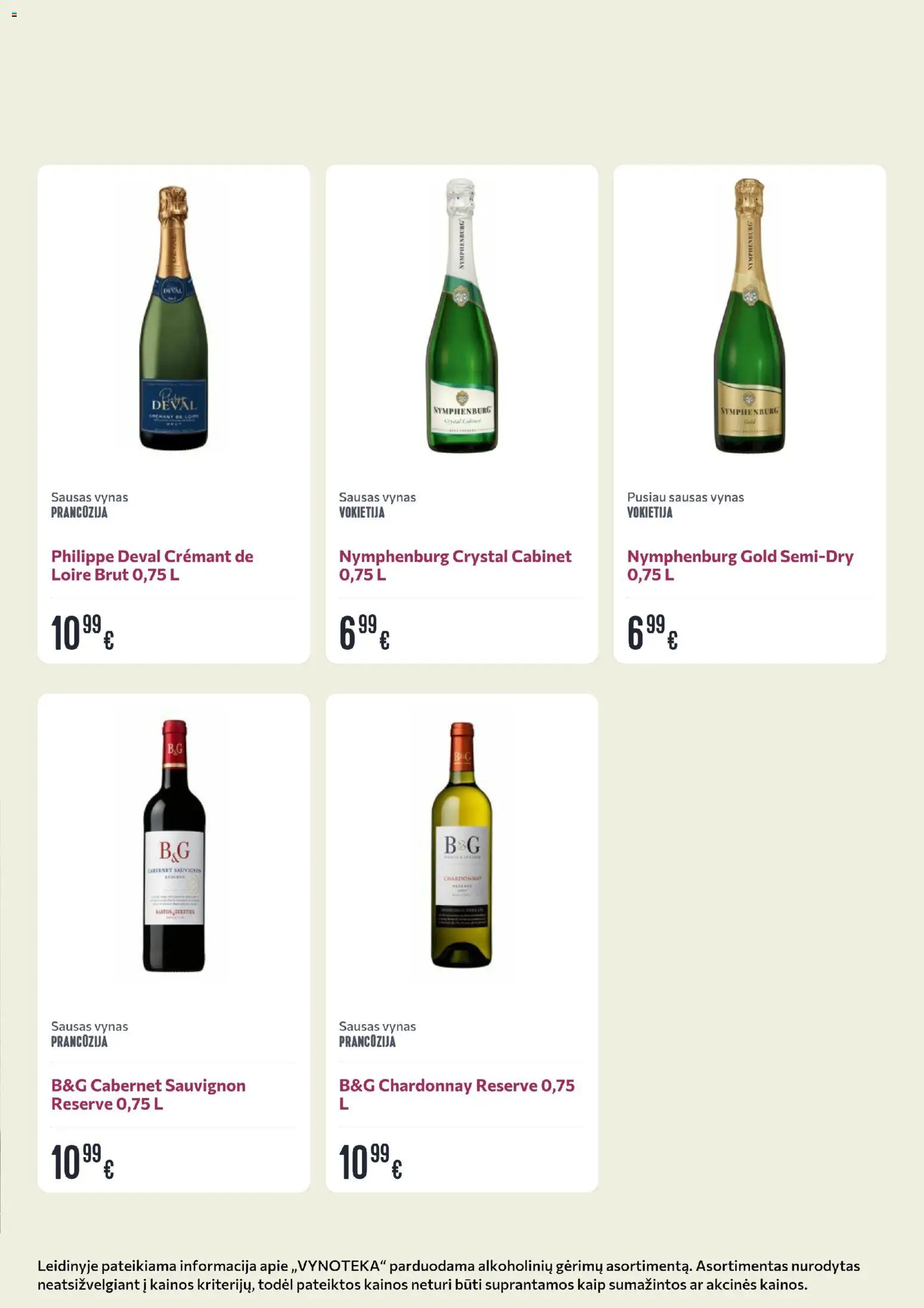 VYNOTEKA akcijos nuo 26.01.2026 | Puslapis: 13 | Prekių: Vynas